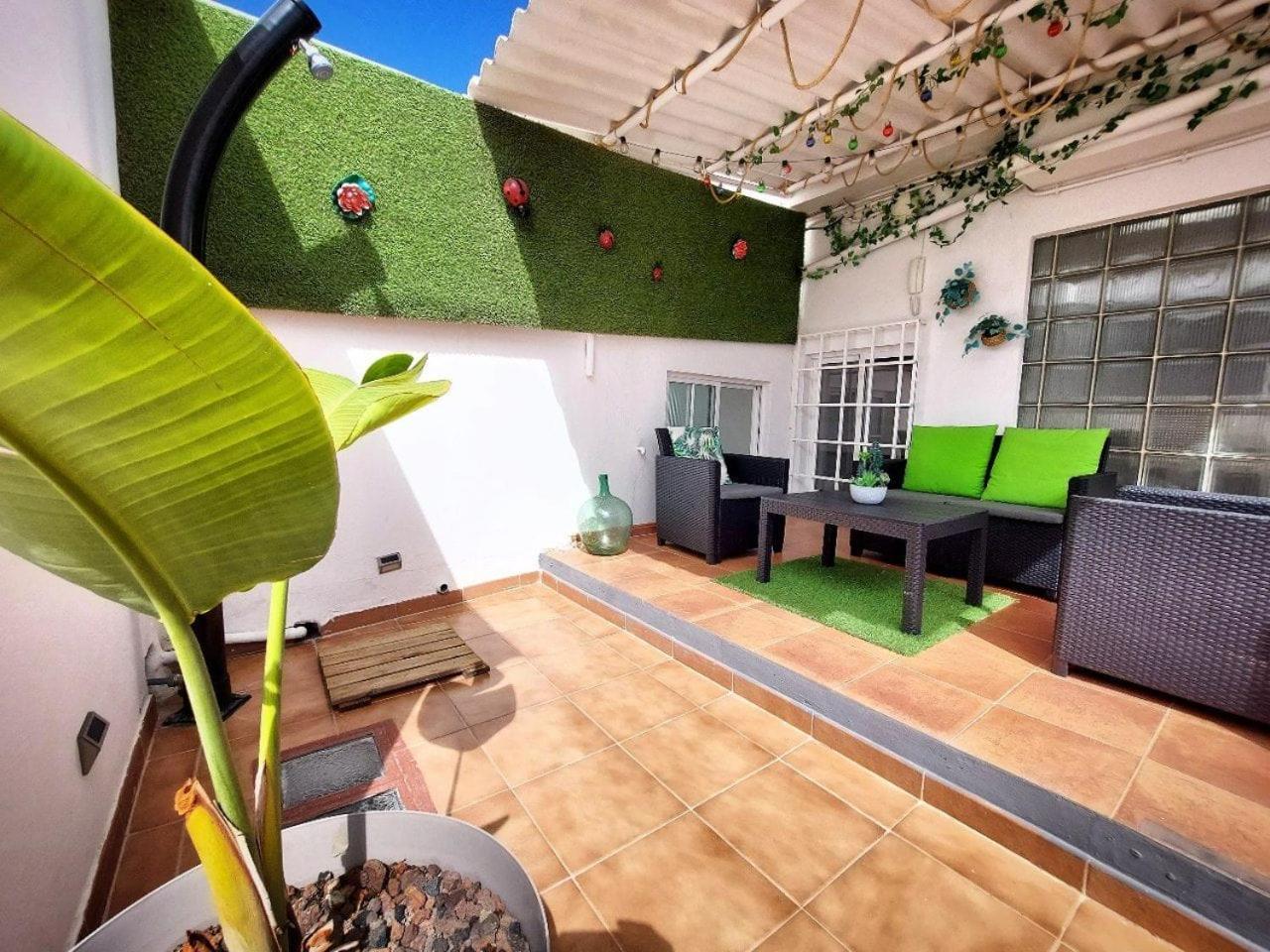 Ferienwohnung Casa Bimba Agaete Con Terraza Y Ducha Exterior Exterior foto